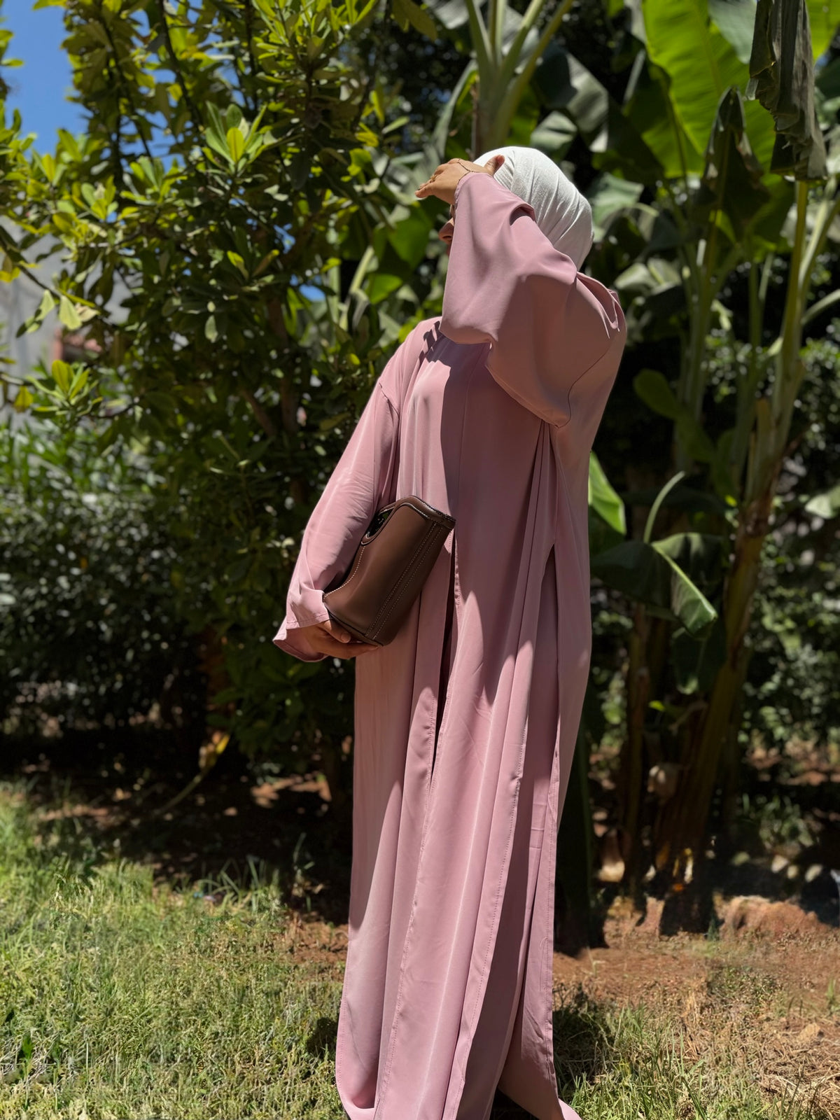 Foulard Éolia |Rose