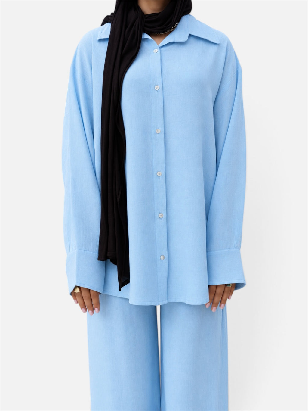 Chemise Sélène |Bleu ciel