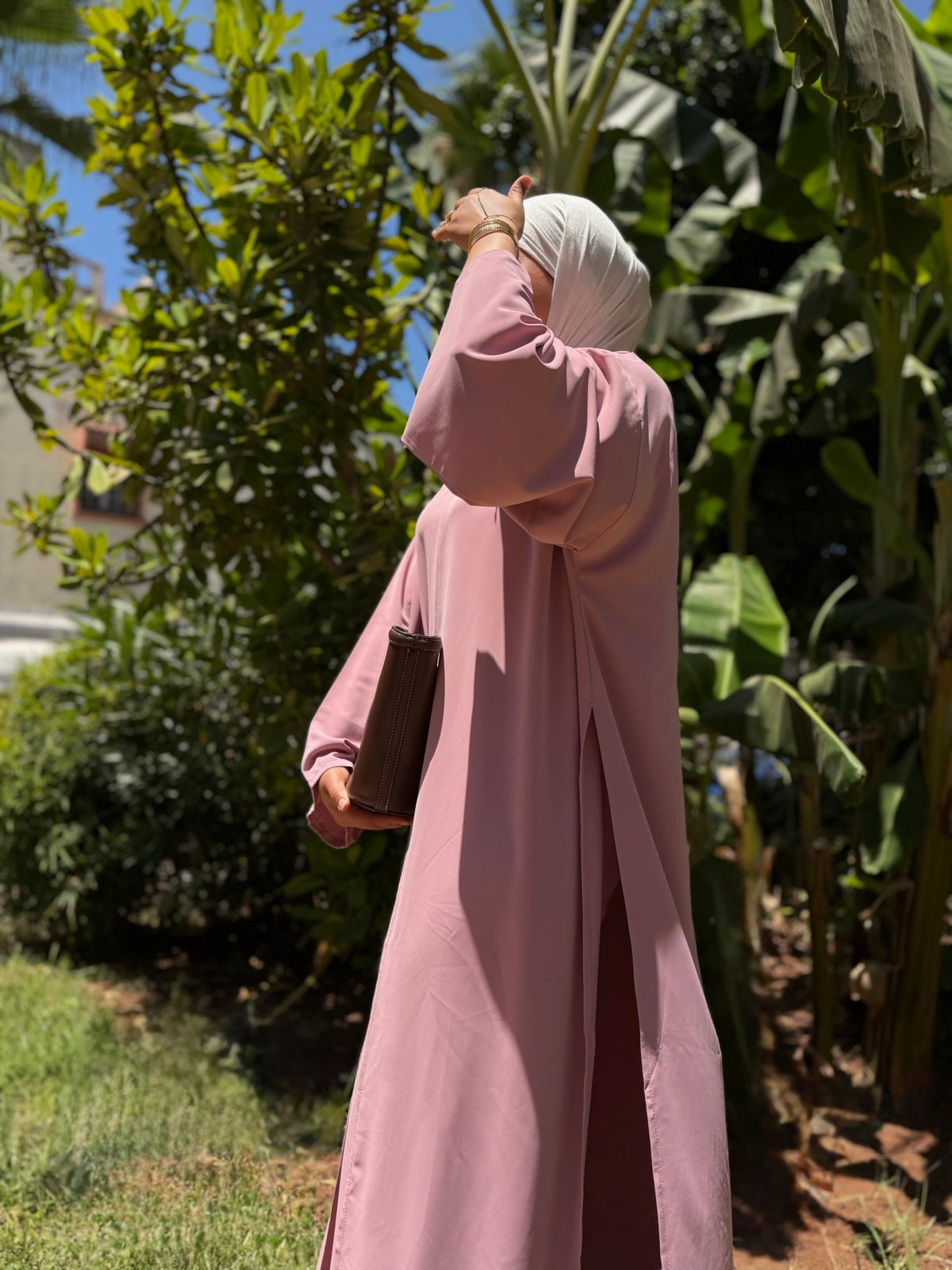 Foulard Éolia |Rose