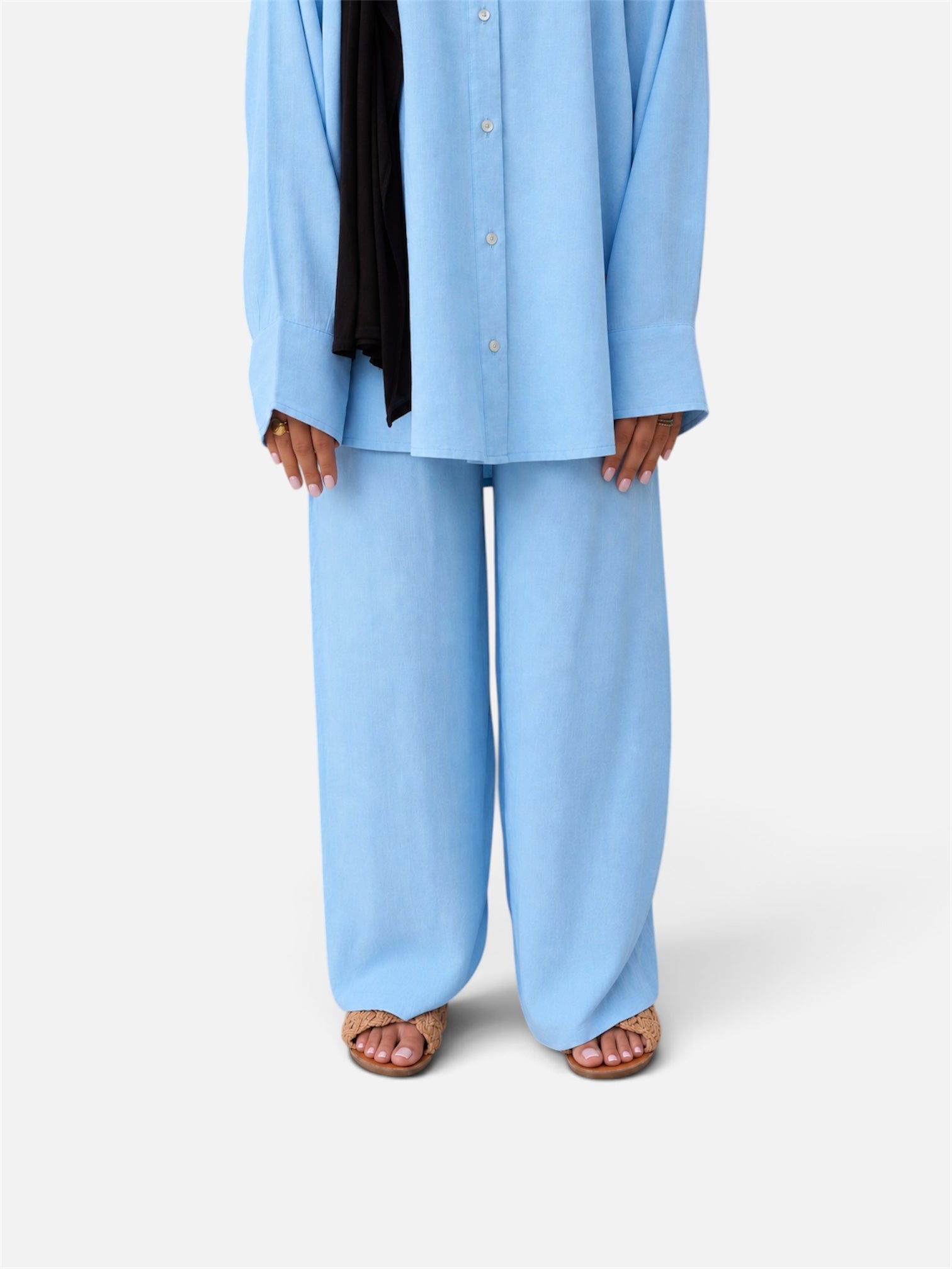 Pantalon Sélène |Bleu ciel