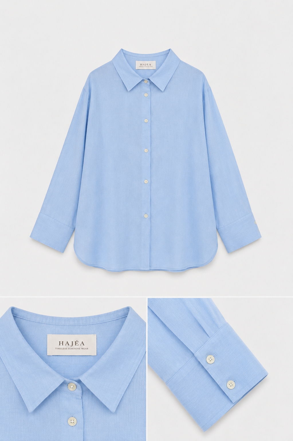 Chemise Sélène |Bleu ciel