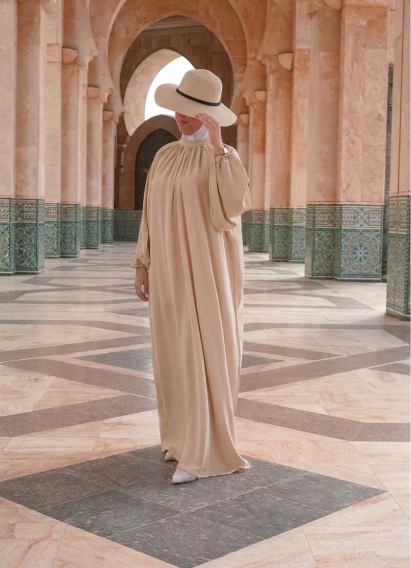 Robe Jasmin — Beige