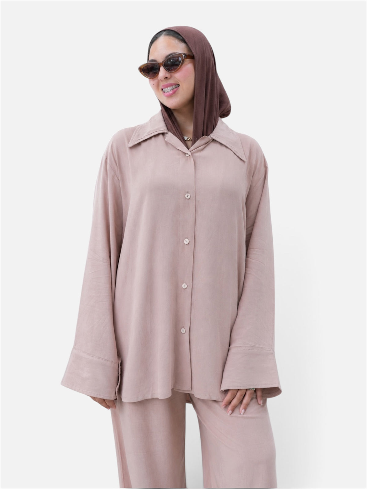 Chemise Sélène |Rose argile