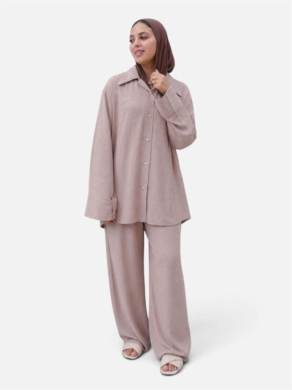 Chemise Sélène |Rose argile