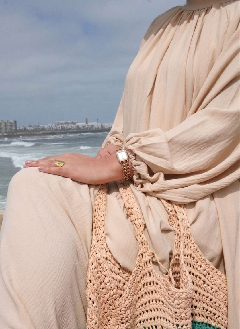 Robe Jasmin — Beige